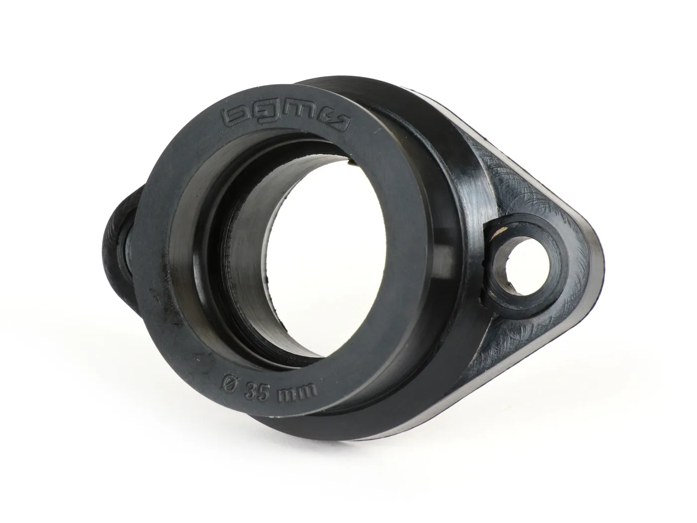 BGM6887S35 Verbindungsgummi mit Flansch Einlasssystem -BGM ORIGINAL Smart Flow- AW=Ø35mm, Lochstich=60mm – PHBH28/30, VHST24-26, VHSH30, TMX27-30, TM28, PWK28, Polini24-30